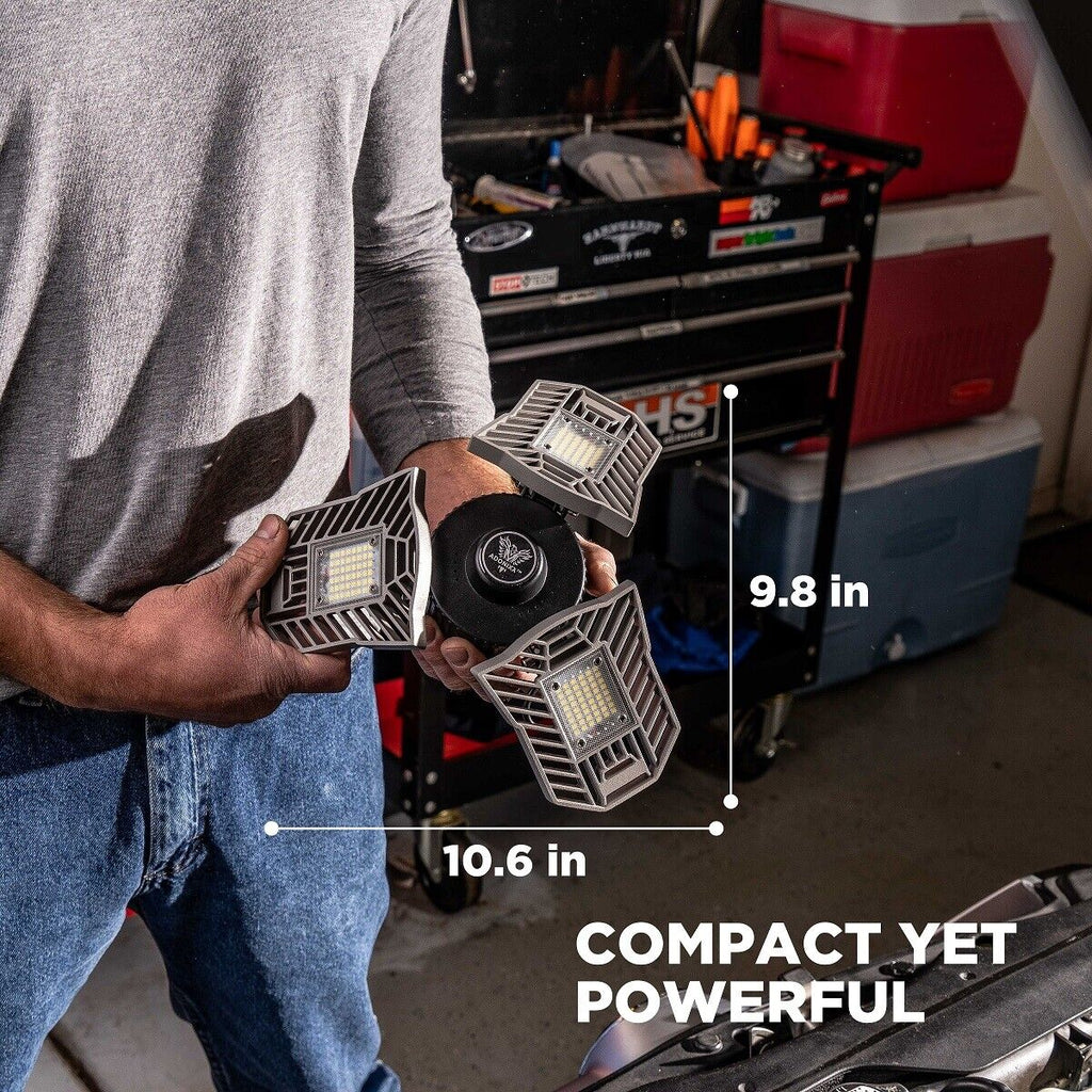 Three Led Garage Light- Led Adjustable Light-Basement Led Light