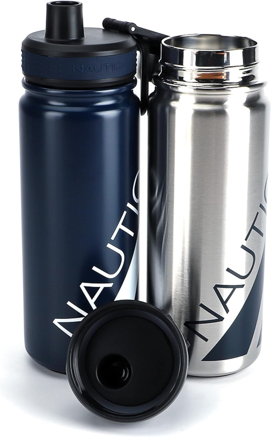 Water Bottle, Insulated Water Bottle, Stainless Steel Water Bottles, Metal Water Bottle, Big Water Bottle, Reusable Water Bottle, Dual Mouth Chug Cap/ Wide Mouth Opening - Keel